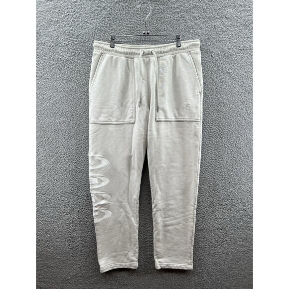 Jordan x Travis Scott Fleece Pants Palomino Light Bone Size...